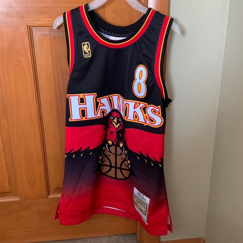 Steve Smith 96-97 Authentic Jersey Atlanta Hawks